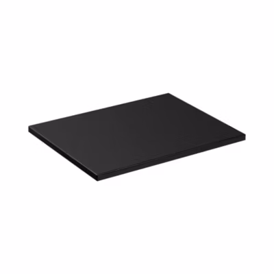 Plan vasque VANTA 60 cm noir  Plateau compact pour meuble sous vasque
