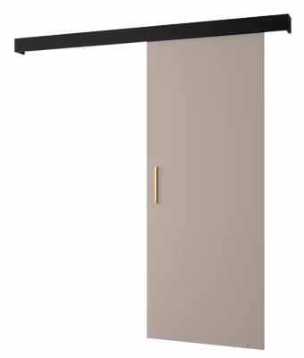 Portes coulissantes Salwador I 90×204 cm (Cachemire / Noir / Or)