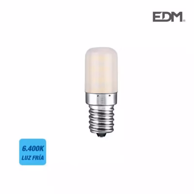 Ampoule LED Tubulaire E14 – 3W – 250lm – 6400K – Lumière Froide – 1.8×5.2cm
