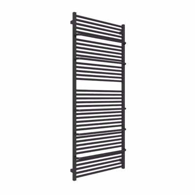 Sèche-serviette électrique noir de 1460mm de haut et 700mm de large – 1000 Watt – LIM1460/700SOAE1N