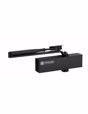 Ferme-porte automatique hydraulique Design force 3, noir – THIRARD