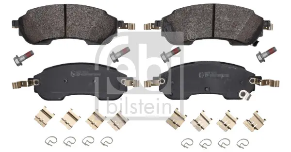 Jeu de 4 plaquettes de frein à disque FEBI BILSTEIN 1003347