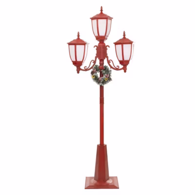 Décoration lumineuse intérieur 3 lanternes rouge 180led – feeric lights & christmas