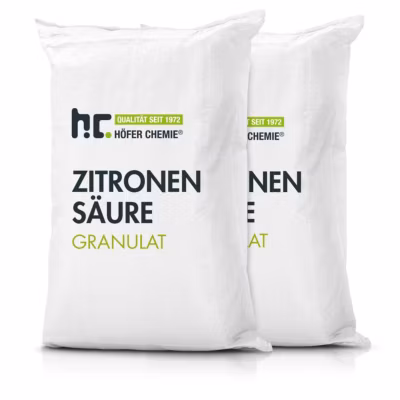 Acide Citrique Granulé Alimentaire 2 x 25 Kg, Détartrant Puissant,  Et Polyvalent