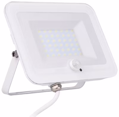 Projecteur plat + détecteur mouvement IP65 3000lm – Voltman