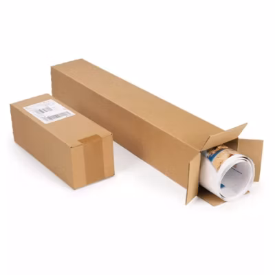 20 cartons d’emballage allongés 31 x 10.5 x 10.5 cm – Simple cannelure