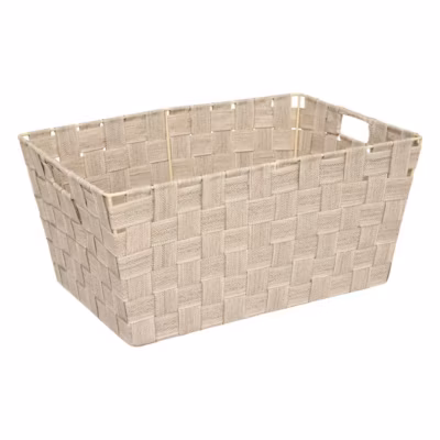 Panier Lise biseauté L38cm beige – Beige- 5five