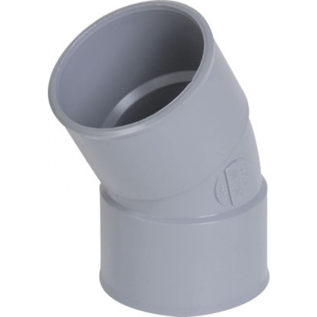 Coude pvc 30° femelle-femelle NICOLL