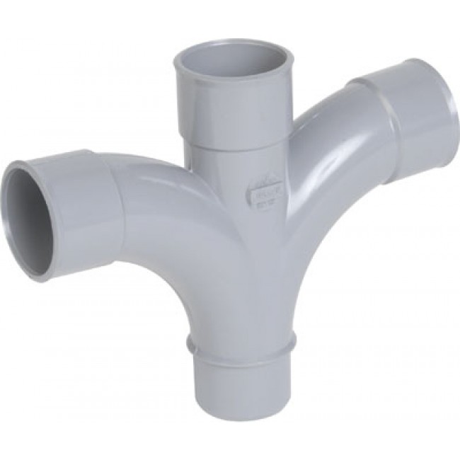 Croix pvc pied de biche mâle-femelle – diamètre 40 mm NICOLL