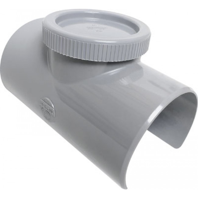 Selle pvc avec bouchon de visite NICOLL