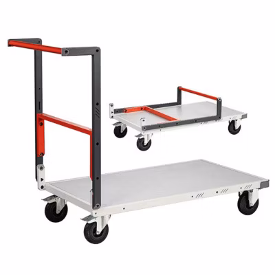 Chariot pliable – Plateau 850x495mm – Charge max 250kg – Chariot de manutention livré monté – 806721111