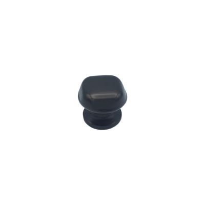 Bouton tirant de porte fixe D60 mm en aluminium Marron foncé – breveté – lot de 6 boutons