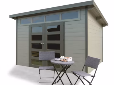 Abri jardin bois « Venezia »  8.91 m²  3.33 x 2.7 x 2.33 m  28 mm