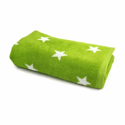 Drap de bain 85×200 cm coton 480g/m2 STARS Vert