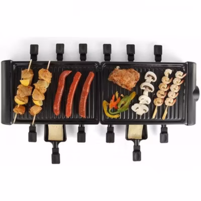 Appareil a Raclette LIVOO DOC185  12 personnes – Noir