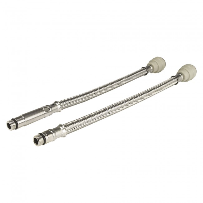 2 X Flexibles de robinet – instantané – Femelle 15 mm x  M10 – Speedfit John Guest