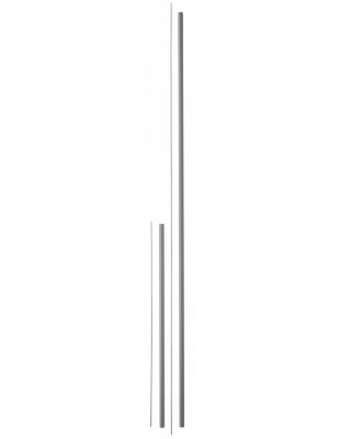 Kit de rallonge pour serrure antipanique, haut et bas, pour porte hauteur 3m max, gris – THIRARD