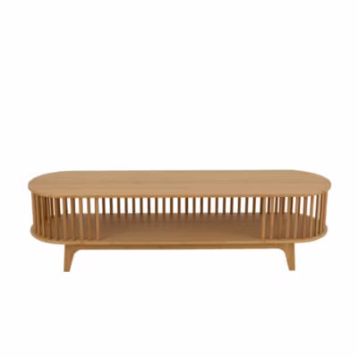 Meuble TV en bambou naturel L150  – IPANEMA