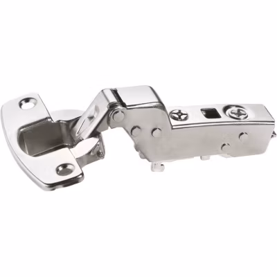 Charnière invisible à visser Sensys – Hettich – Angle d&rsquo;ouverture 110 degré – Entraxe 52 mm  – Coudure 16 mm