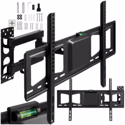 Support mural de télévision téléscopique Pour 32 – 100 pouces (81 – 254 cm)