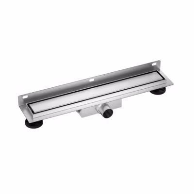 BALNEO – Caniveau de douche mural 50 cm Wall and Floor NEXT – Caniveau linéaire en acier inoxydable AISI 304 INOX argenté