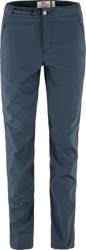 Fjallraven High Coast Trail Trouser Pantalon d&rsquo;extérieur pour femme – Bleu marine – Taille 44 Régulier