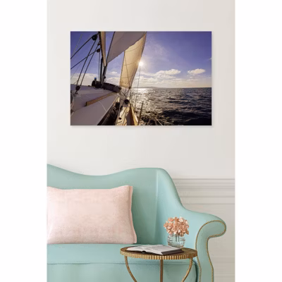 Tableau toile XXL en kit En Mer 90 x 60 cm – Toile textile sans PVC