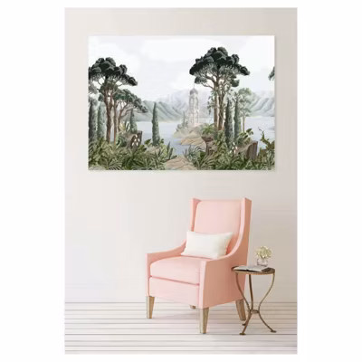 Tableau toile en kit ROME ANTIQUE 180 x 130 cm – Toile textile sans PVC, Made in France par Scenolia