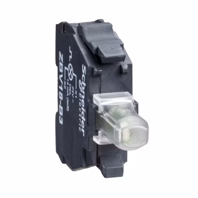 Bloc lumineux 24V avec LED rouge intégrée Schneider Harmony