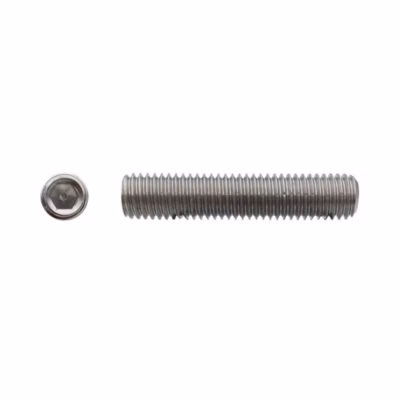 100 Vis Sans Tête 6 Pans Creux à Bout Cuvette STHC 4 x 30 mm – DIN 916 – Inox A2 – D-Work
