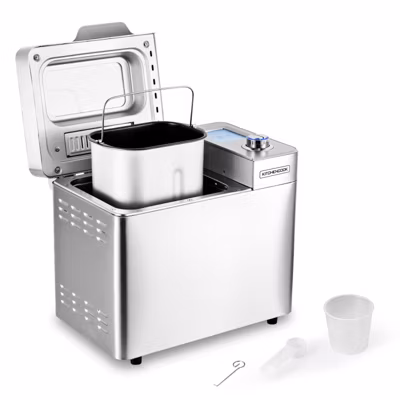 Machine à Pain Inox 25 Programmes Avec Cuve Anti Adhésive Smarti Kitchencook