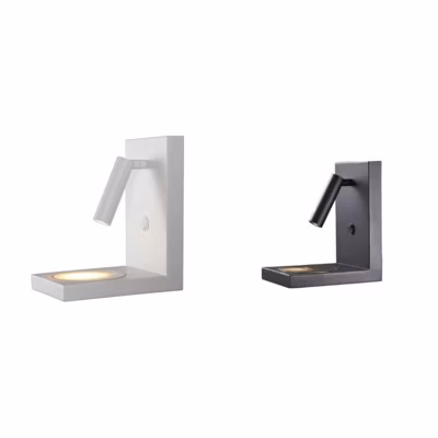 Applique Led liseuse orientable – chargeur induction-Mantra – Zanzibar