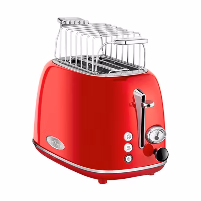 Grille pain 2 fentes vintage Proficook PC-TA 1193 Rouge