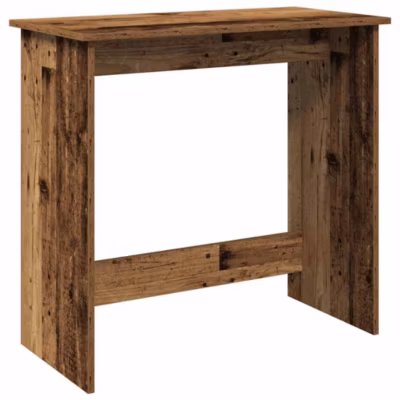 Bureau style vieux bois 80x40x75 cm bois d&rsquo;ingénierie vidaXL