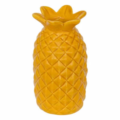 Soliflore ananas Yuca céramique H10cm- Multicolore- Atmosphera