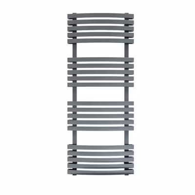 Sèche-serviette mixte gris de 555mm de haut et 480mm de large – 324 Watt – KIO555/480V2MST