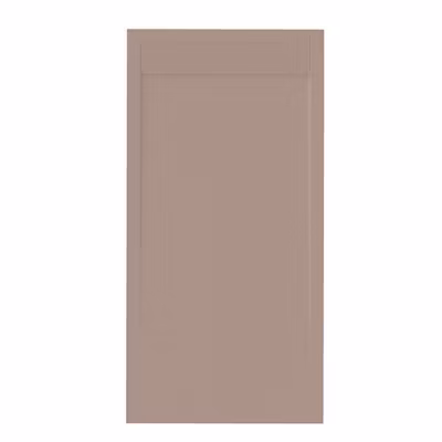 Receveur de douche CLEVER Gris éléphant – 160 x 100 cm – Résistant et Facile à installer – Salle de bain – Douche