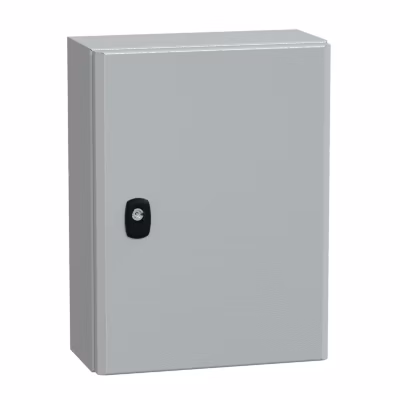 Nsys3d4315 Coffret Métallique étanche Ip66 – 400x300x150 – Spacial S3d – Schneider Electric