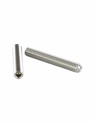 Vis mEtaux Inox A2 Sans tête six pans creux (sthc) ClE de 2 HC2 M4X5 Bout cuvette – 1 pièce