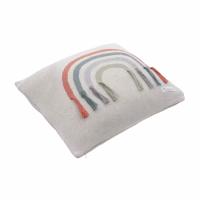 Housse de coussin arc-en-ciel en coton Standard 100 by OEKO-TEX
