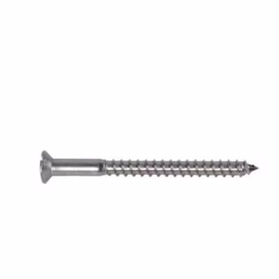 200 Vis à Bois Tête Fraisée Fendue F/Partiel 3.5 x 20 mm – DIN 97 – Inox A2 – D-Work