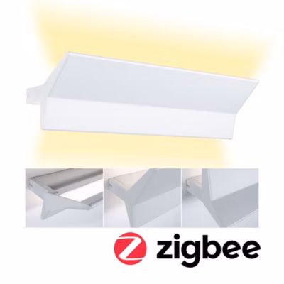 Applique LED Smart Home Zigbee 3.0 Stine Tunable White 970lm 230V 13W gradable Blanc dépoli
