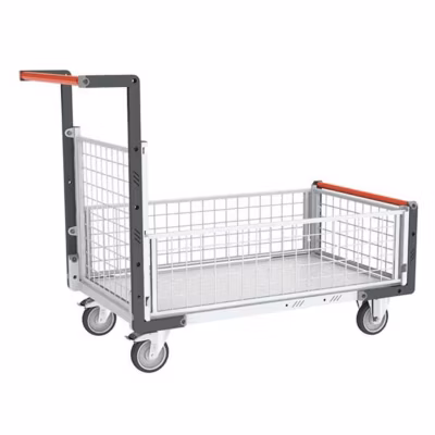 Chariot modulable grillagé – Bac 815x455mm – Charge max 250kg – 806724146