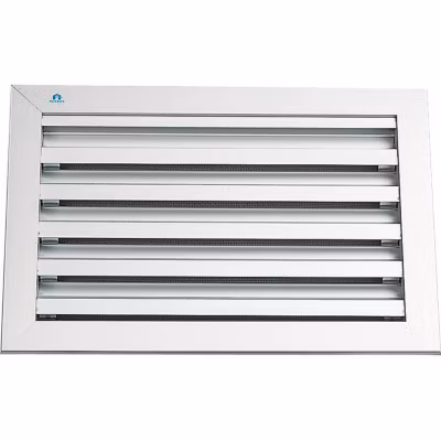 Grille murale aluminium – 500 x 500 mm – 411 – Renson