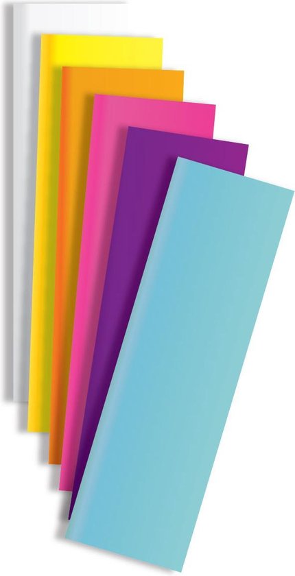 Haza Original Papier Crêpe Brillant 250 X 5 Cm 6 Pièces