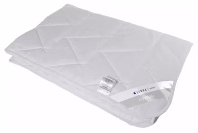 Couette toutes saisons 135×200 COTON, Senna Home Blanc