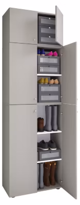 Schuhschrank Kleiderschrank Lona 5f A