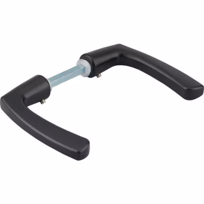 Béquille de porte double – Thirard – Carré 7 x 110 mm – Coloris noir
