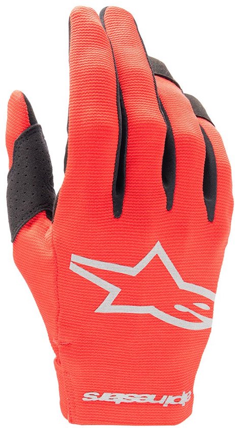 Gants Alpinestars Youth Gants Mars Red Argent – Taille M – Gant