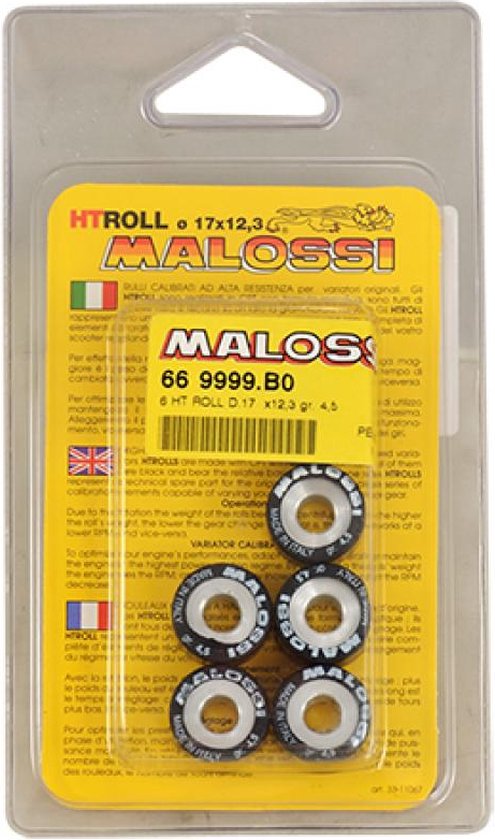 Galet rouleau de variateur Malossi pour Scooter Peugeot 50 BUXY 2 Neuf